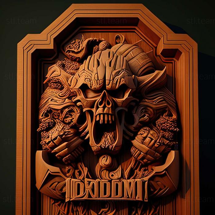 3D модель Рольова гра Doom II (STL)